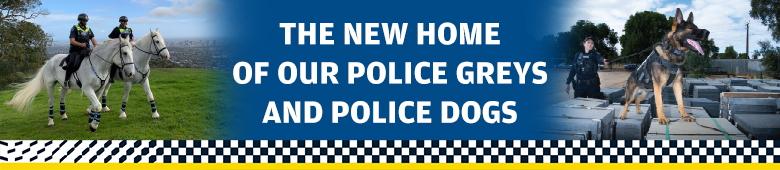 The new home of our police greys and Police Dogs