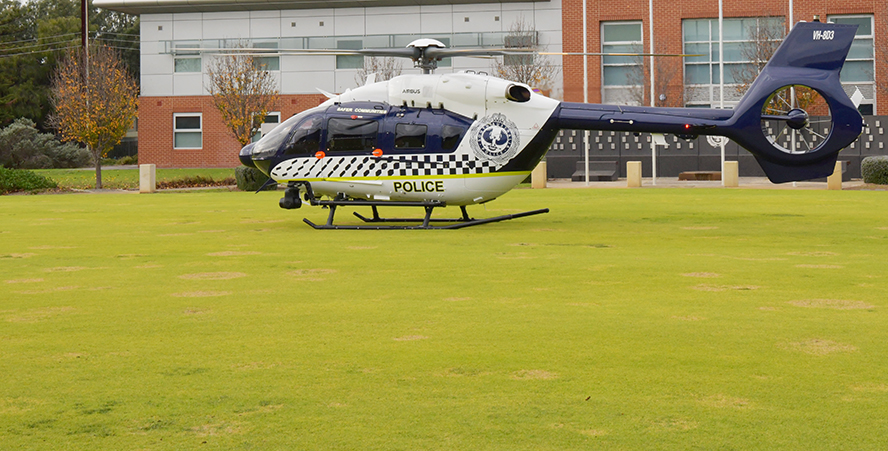 New SAPOL helicopter